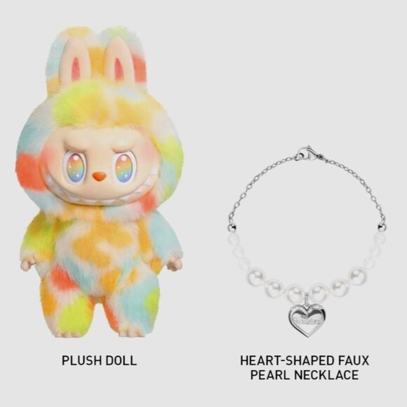 Labubu ROCK THE UNIVERSE 14" Plush Doll Big Into Energy Pop Mart US Seller NEW - Picture 5 of 6